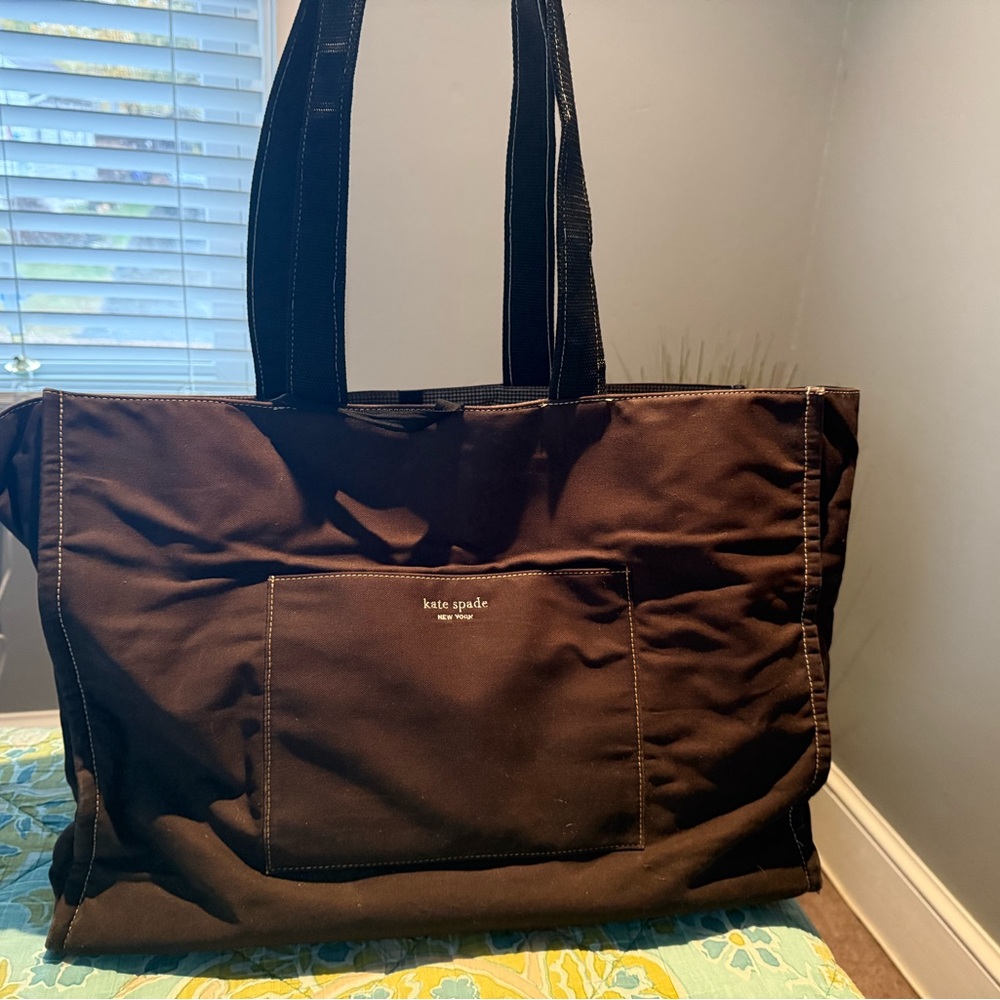 Kate Spade Nylon Tote Bag in Black